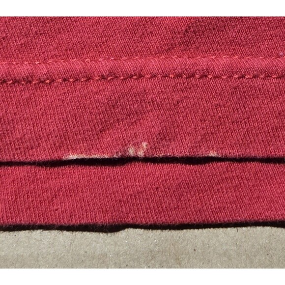 Sleeping With Sirens Shirt Retro Hot Topic Anchor Heart Logo Small Red Tultex - Picture 9 of 10